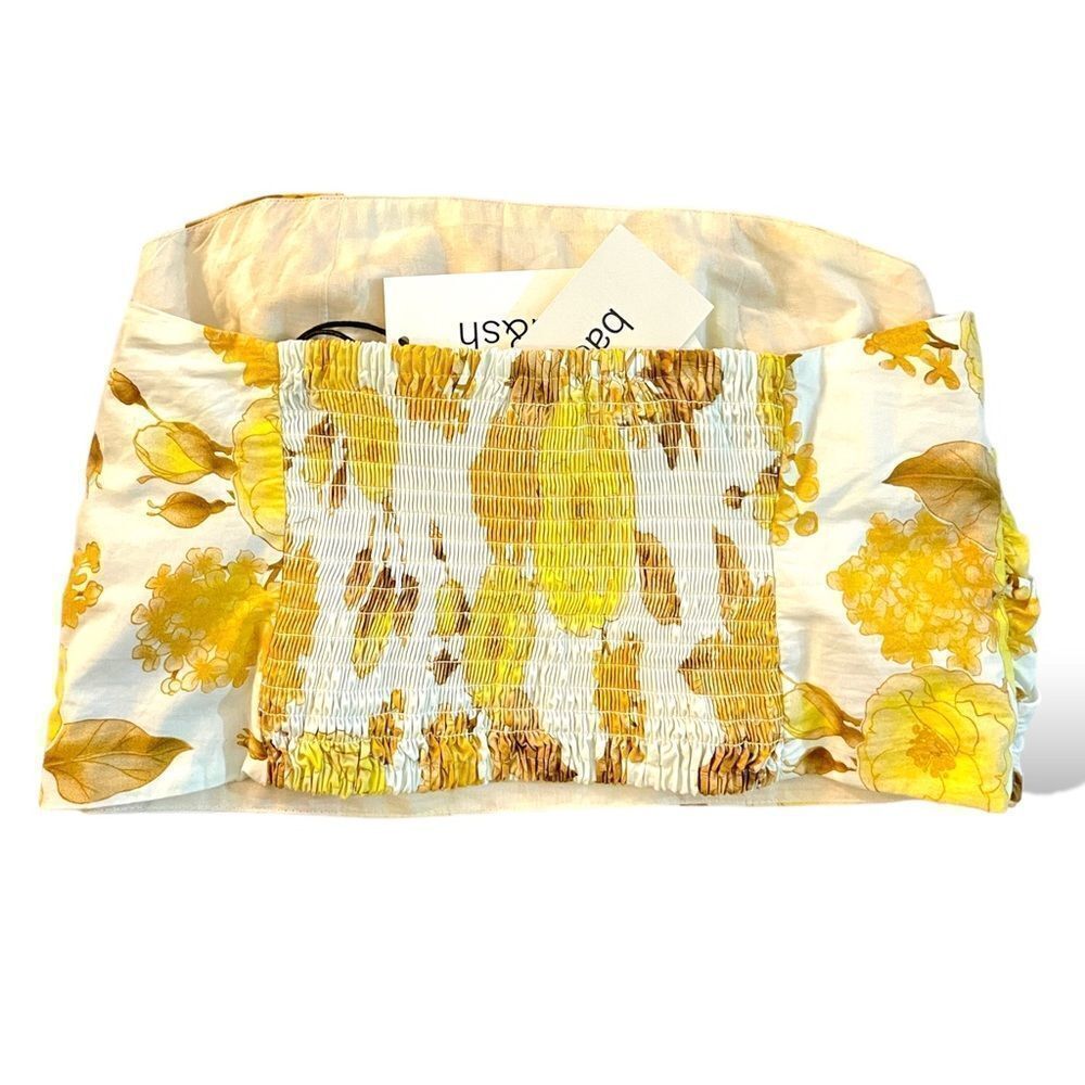BA&SH Yellow Floral Print Maxi-Skirt & Top Set |Size: Medium| | US6| - Picture 4 of 15